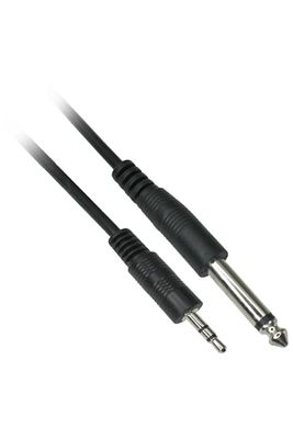 523e Bilgisayar Anfi Arası Ses Aktarım Kablosu 3.5mm + 6.3 Mm Anfi Ses Kablosu ürün fotoğrafı