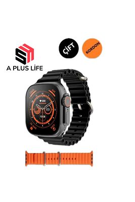 Watch Akıllı Saat Bluetooth Ultra Akıllı Saat Ios Ve Andorid Uyumlu Smartwatch Spor Ve Sağlık Sensör ürün fotoğrafı