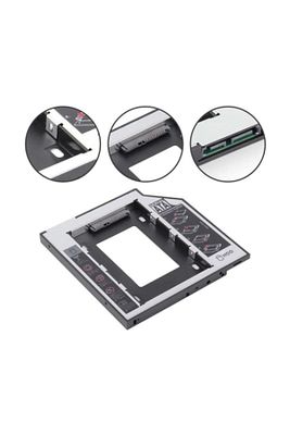 Ssd Caddy 9.5 Mm Dvd To Ssd Kızak 2 Hdd Bağlama ürün fotoğrafı