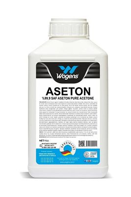 Saf Aseton %99.9 1 Lt. ürün fotoğrafı