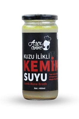 Aşçı Anne Kuzu Ilikli Kemik Suyu (8 AY) 480 ml ürün fotoğrafı