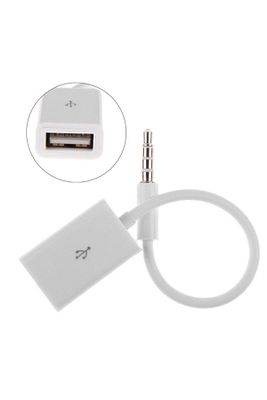 Usb To Aux Kablo Stereo Dişi Ses 3.5mm Mp3 Player Otg Çevirici ürün fotoğrafı