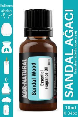 Sandal Ağacı Esansiyel Uçucu Koku Yağ Buhurdanlık Yağı Difüzör Esansı Hobi Esans Oda Kokusu 10ml ürün fotoğrafı