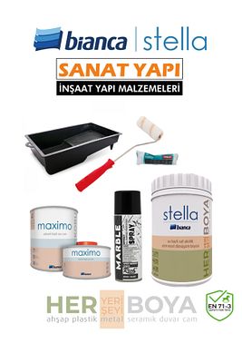 Set 1 Lt - Beyaz Boya + Siyah Mermer Effekt Sprey Rich + Maximo Sıvı Cam Parlak ürün fotoğrafı