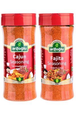 Cajun Seasoning 230g + Fajita Seasoning 230g (2 Ürün) ürün fotoğrafı