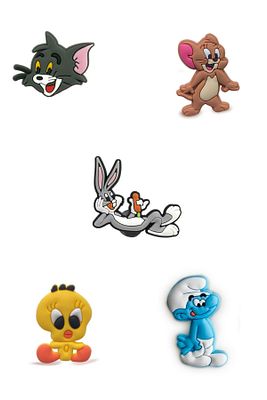 Jibbitz Terlik Süsü 5 Adet ürün fotoğrafı