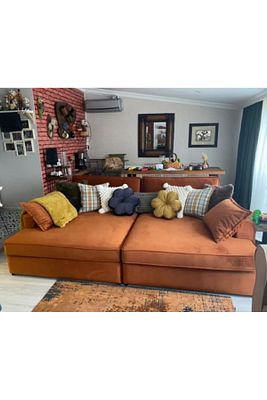 Loveseat Kanepe - Sinema Koltuğu (Babyface 09) Tarçın ürün fotoğrafı
