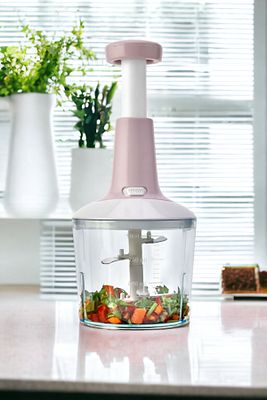 El Rondosu , Bas Kes Pratik El Robotu 1000ml Yeni Nesil Doğrayıcı, 5 Bıçaklı Manuel Doğrayıcı ürün fotoğrafı