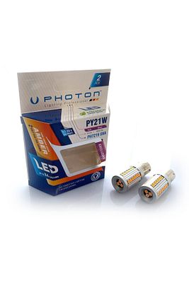 Oto Led Sinyal Ampulü Py21w Tak Kullan Ürün ürün fotoğrafı