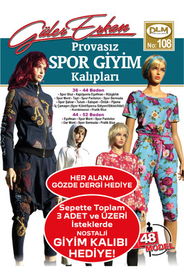 Provasız Spor Giyim Kalıpları ürün fotoğrafı