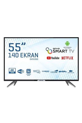 Ov55350 55'' 4K Smart Android LED TV Siyah ürün fotoğrafı