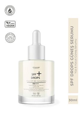Fitalive Spf 50+ Drops Yüz ve Vücut Güneş Serumu Pa++++ ürün fotoğrafı