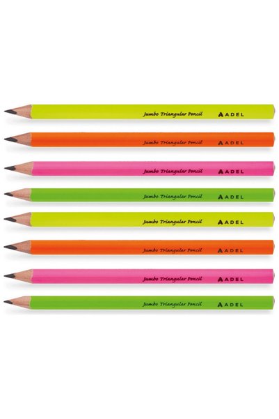 Jumbo Triangle Pencil 8 Pack (2063140105)