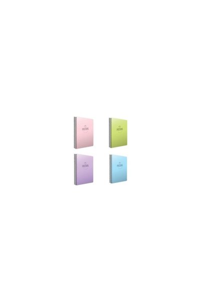 Pastoral Spiral A4 Pp Kpk Notebook Set Checked 72 Sheets 4 Pieces