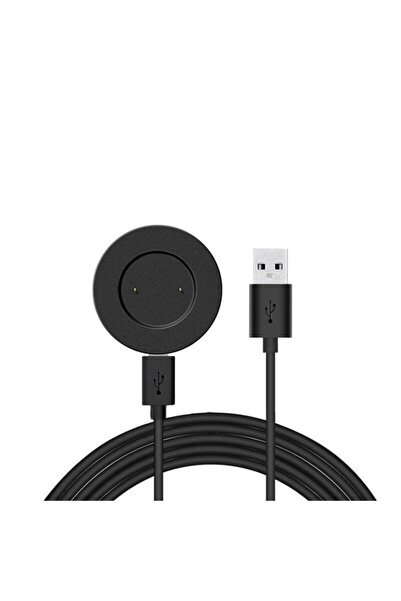 Huawei Gt2 46mm компатибилен USB кабел за полнење со А квалитет, црн