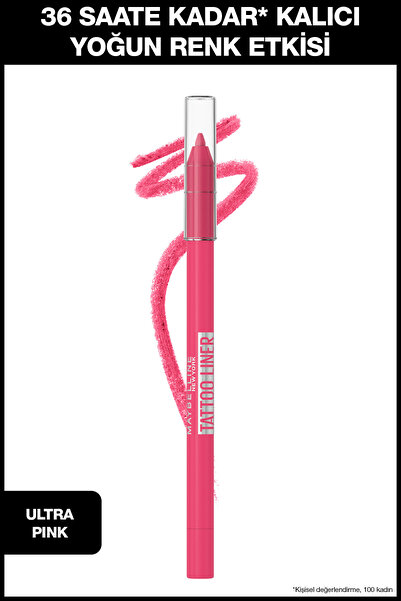 Tattoo Liner гел молив за очи - Ultra Pink - розов