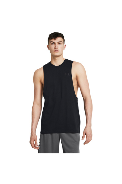 Left Chest Cut Off Tank