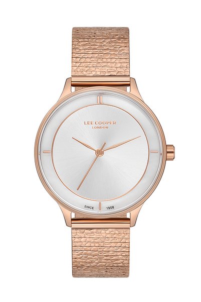 Women's Watch, Mother-Of-Pearl Dial, Rose Case, Rose Mesh Band, Quartz, 3Atm, Lc07132.430