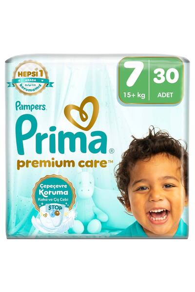 Пелени за бебиња Premium Care број 7, 30 парчиња, економично пакување