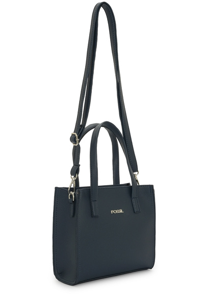 Navy Blue Women’s Hand and Crossbody Shoulder Bag 05FO25K5090