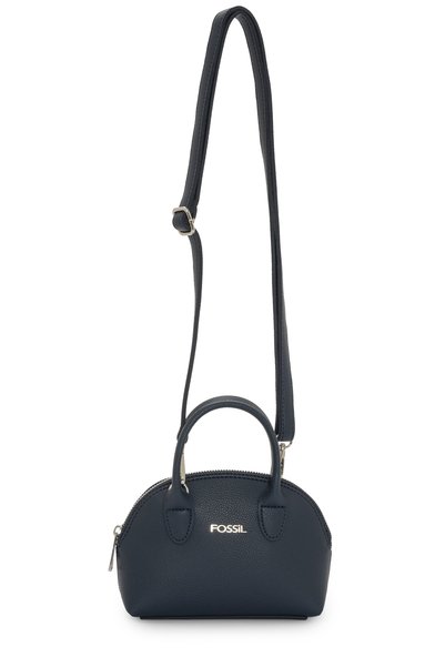 Navy Blue Women's Hand and Cross Shoulder Bag 05Fo25K5091