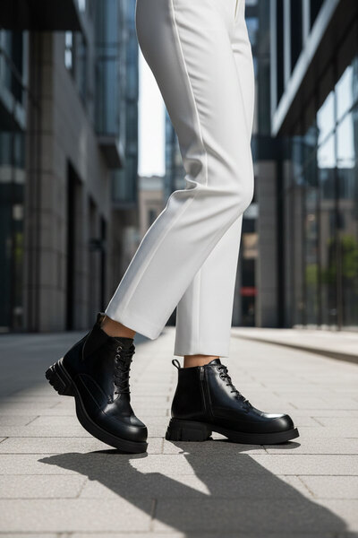 Black Women's Boots & Booties 21070