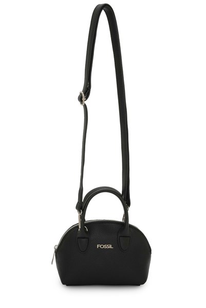 Black Women's Hand and Cross Shoulder Bag 05Fo25K5091