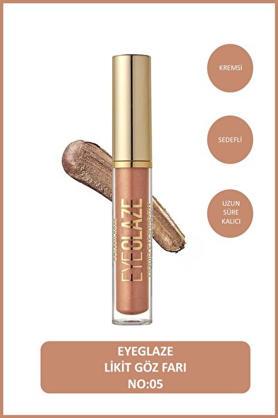 Eye Glaze течна сенка за очи бр: 05 Rose Gold - мат течна сенка за очи