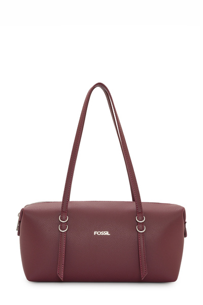 Claret Red Women's Hand and Cross Shoulder Bag 05Fo25K5094