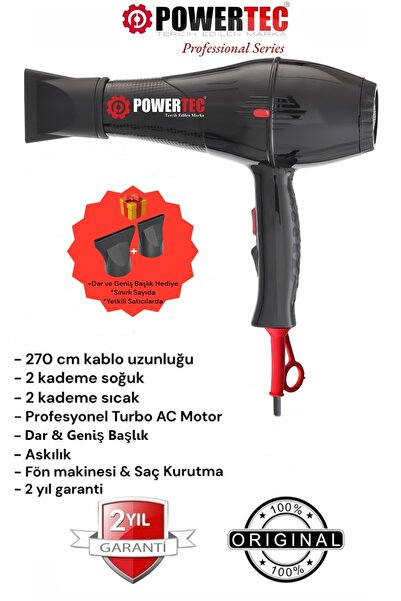TR-701 професионален фен за коса тип фризерски 2500W перформанси