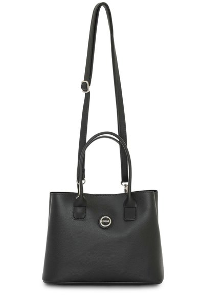 Black Women's Handbag and Cross Shoulder Bag 05Fo26Y5109