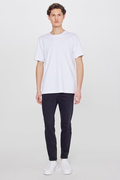 Normal Bel Straight Black Men's Denim Trousers Ml733011Ev Black Denim Trousers