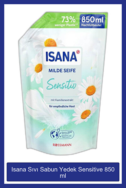 Течен сапун за полнење, Sensitive 850 ml