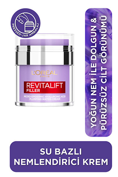 Revitalift Filler хидратантна крема за лице на база на вода во тегличка 50ml