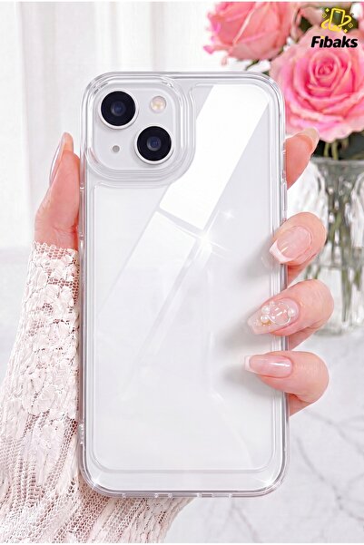 iPhone 13/14/15 футрола безбојна транспарентна мека тенка флексибилна силиконска маска