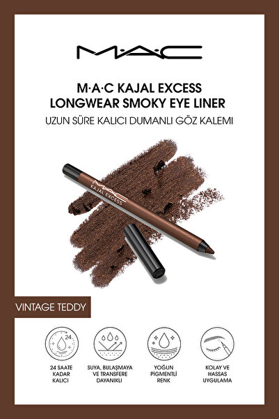 M·A·C Kajal Excess Longwear Smoky Eye Liner долготраен кајал молив за очи - Vintage Teddy