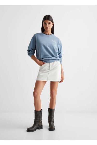 Sky Blue Girl's Sweatshirt 67064452