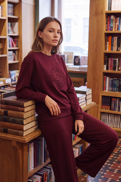 New Chapter Back to College Campus Pajama Top