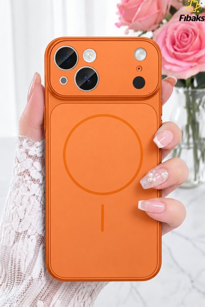 iPhone 13/14 Case 17 Pro Max Converter (Case Won'T Fit if Lens Protections on Your Device Are Not Removed) Magsafe Camera Lens Protection Glass Converter