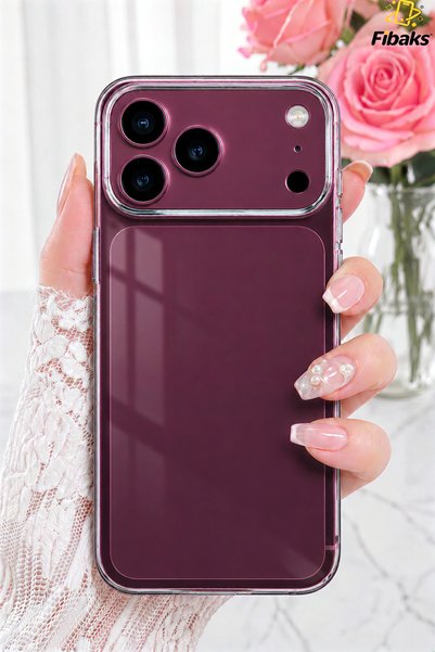 iPhone 17 Pro Max/18 Pro Max Case Transparent with Camera Open Protection Soft Shock Absorbing Slim Flexible Silicone Cover