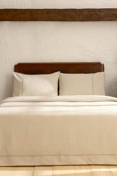 Elaris Double Bedspread Set Gray