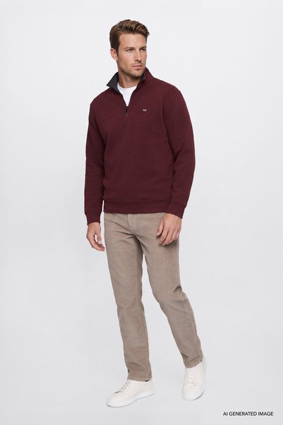 Brown Men's Slim Fit Chino Pants Mw12Sec185 Brown Chino Pants