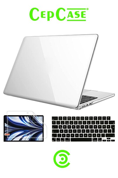 Macbook Air 13.3" M1 2021 A2337 футрола кристално проѕирен капак заштита за екран заштита за тастатура