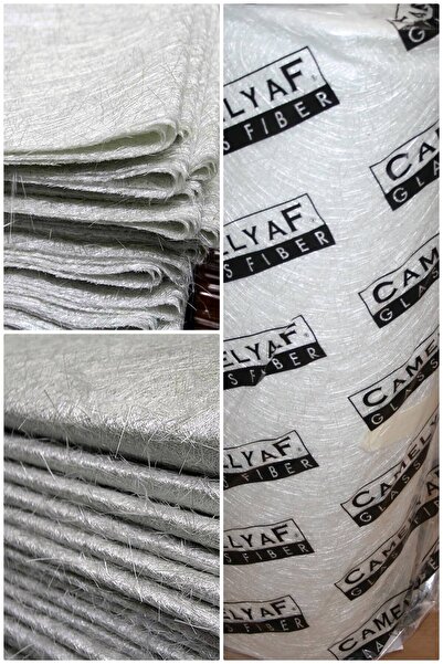 ERBAYLAR POLYESTER фибер композит 450 Gr/m2 стаклена волна (100 CM * 100 CM) 1 M2 E мат