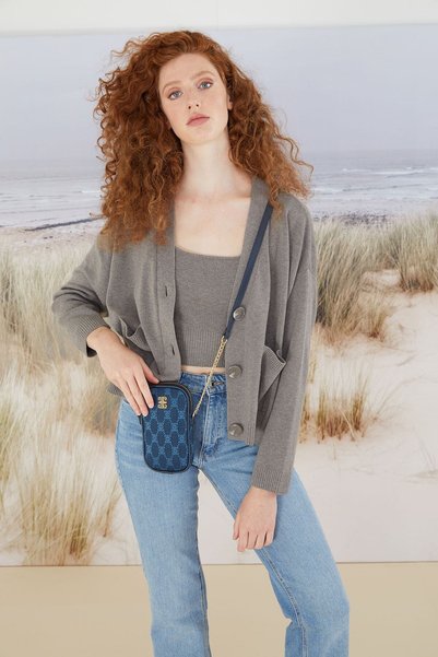 Denim Women's Shoulder Bag 05PO22K1654