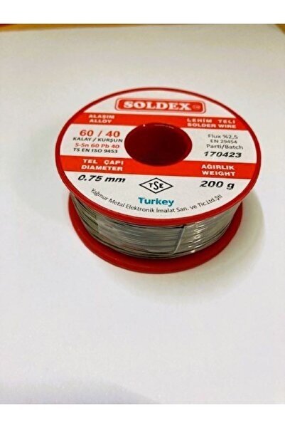 ЖИЦА ЗА ЛЕМЕЊЕ 0.75Mm 200Gr Sn60 Pb40
