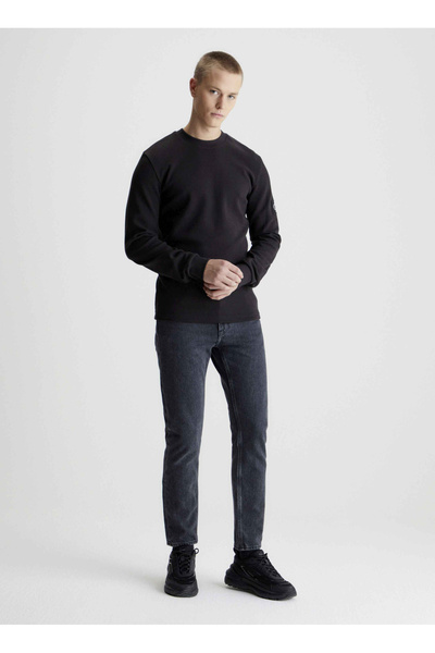 Normal Black Men's Denim Trousers J30J3242971BY