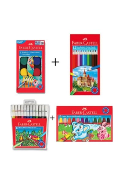 Faber Castell Student 4-Piece Painting Set 562863