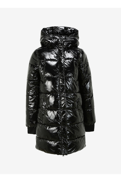 Black Women's Coat K-Trm-211