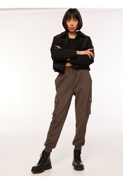 Khaki Women's Sweatpants C3Wl-Ea11